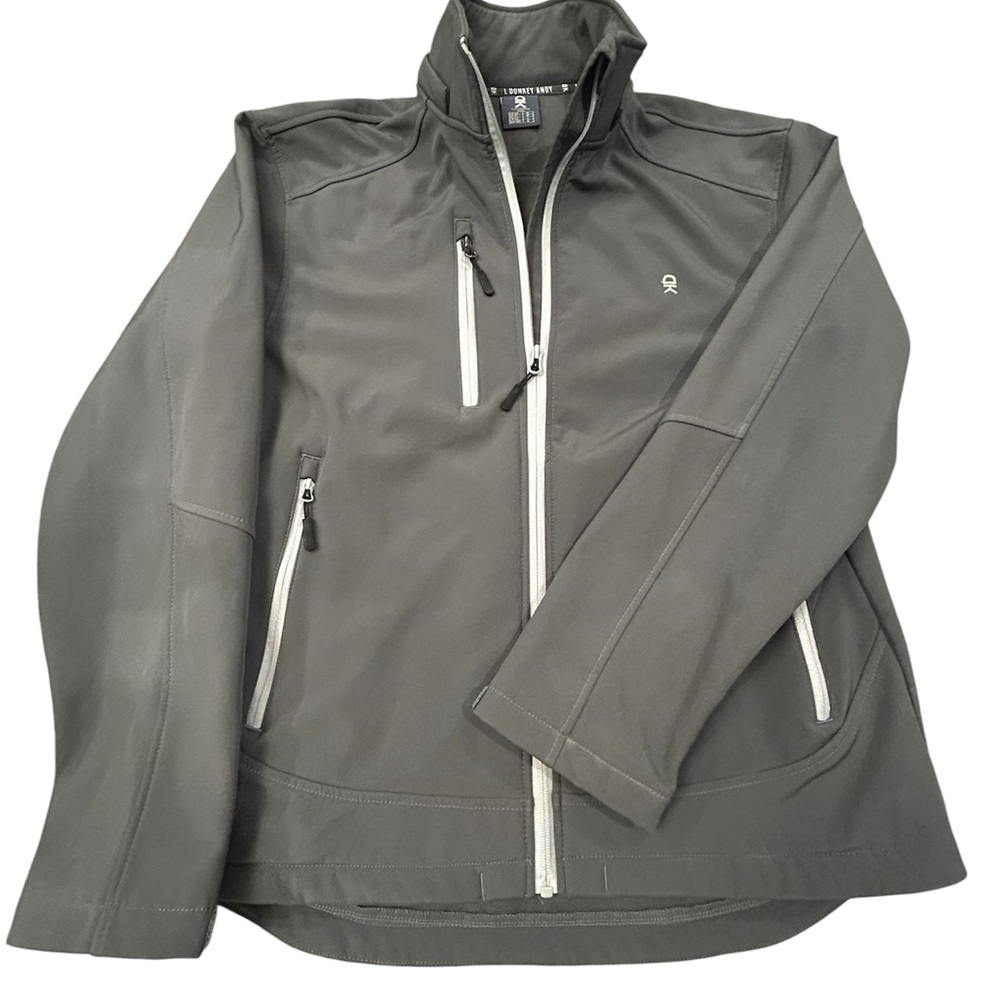Little Donkey Andy Men's Charcoal Performance Jacket M‎